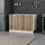 Hanah Home kuhinjski element Minar 4153, 120 cm, beli / dore