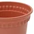 Okrugla saksija za cveće 24 pcs Crvena cigla O 15 x 12 cm
