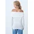 Trend Alacati Stili Ženska bluza Alc-X14557, Bela