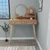 Hanah Home Sto za šminkanje 74x130,8x35cm Bež