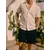 DAN FOX APPAREL Hlače Ian marine/bela