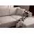 Atelier del Sofa Ugaona garnitura Horizon 85x43x207cm Svetlobraon