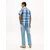 TOMMY HILFIGER Srajca modra/dimno modra/temno modra/off-bela