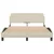 Okvir za krevet Dover krem 120 x 200 cm od tkanine