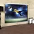 FRONTSTAGE zaslon za domači kino projektor Roll-up, 150x150cm