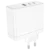 Polnilec Borofone BN11 Imperial USB + 2xUSB-C QC 3.0 PD 100W