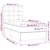 Vidaxl Box spring postelja z vzmetnico LED temno modra 80x200 cm žamet