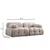 ATELIER DEL SOFA Ugaona garnitura Petite 2 Cream