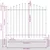 Vrtna Ograda 5 pcs Bijelo 170 x 165 cm Čelik s prahom premazan