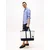 TOMMY HILFIGER Nakupovalna torba modra/bela