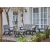 HANAH HOME Baštenski sto Silva Anthracite Mink