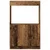 Visoka komoda boja staro drvo 63x33x100 cm konstruirano drvo