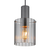 Globo 15904HS - Luster na sajli TULIVAR 1xE27/40W/230V prečnika 18 cm siva
