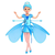 CAB Toys Leteča lutka Magic Princes - vijolična