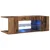 TV ormarić LED boja staro drvo 90x39x30 cm konstruirano drvo