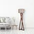 Opviq 534LUN2157 Podna lampa, Siva