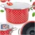 Northix TECKA emajliran lonec 22 cm, 4 l