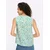 heine Bluza  modra / apno / pastelno zelena