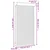 Roletna Bijeli 110 x 220 cm Aluminij i poliuretan