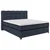 BOXSPRING KREVET CARMEN C 160/200 cm , plava