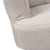 VIDAXL fotelja u francuskom stilu s naslonima za ruke krem