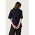 SOAKED IN LUXURY Majica Coreen temno modra