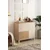 Hanah Home Multifunkcionalna komoda, Krem