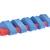 Swimming belts for kids 1000 blue/red