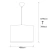 Abajur - 6427 Multicolor Chandelier POGREŠNA SLIKA ABAŽURA