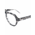 Thom Browne Eyewear - round frame glasses - men - Grey