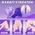 SuperLove Innovative Rubbing Rabbit Vibrator Purple