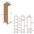 Hanah home Ormar Kumsal R 40x47,5x201,4cm Beli