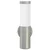 Vanjska zidna lampa 2 pcs Srebrno 15 x 7,5 x 33 cm
