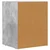 Noćni ormarić 2 pcs Betonski sivi 40 x 35 x 50 cm