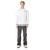 Moški pulover CCM Stripe 1/4 Zip White L