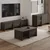 Laris - Walnut Walnut Living Room Furniture Set