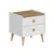 Hanah Home noćni ormarić Mitra 9120, 50 cm, beli / Artisan