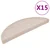 Prostirke za stepenice 15 kom 56x17x3 cm poluokrugle boje taupe