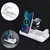 Bezicni punjač B-19 4u1 za 2x iPhone,Airpods,Apple Watch 15W, Beli