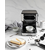 GORENJE kavni aparat ESCM15DBK, črno-srebrn