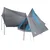 Tipi šator s krovom s pohranom Plava 510 x 690 x 330 cm taft