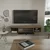HANAH HOME TV polica Ibarra Black Oud Oak