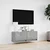 Zidni TV ormarić s LED svjetlima boja betona 100x31x38 cm