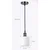 BRILAGI - LED luster na sajli RETRO GLASS 1xE27/60W/230V pr. 10 cm crna/bela