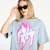 Majice FTSHP Walking Art T-Shirt UNISEX Fire Cloud Blue L