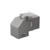 Maxtrack STP spojka 90° RJ45 CAT6A TI 65Q, (20498199)