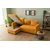 ATELIER DEL SOFA Ugaona sofa-krevet Kado Mustard