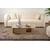 Hanah Home Klub sto Flavio, 105x30x65cm, Braon