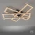 JUST LIGHT. 14733-18 - LED Plafonsko svetlo GLITRA LED/35W/230V crna