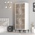 Hanah home Ormar Kumsal PP 80x47,5x201cm Beli